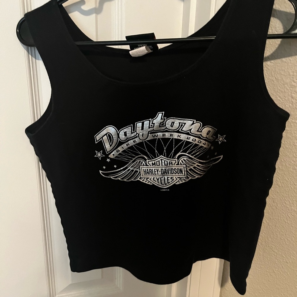 Harley-Davidson Daytona Crop Tank Top